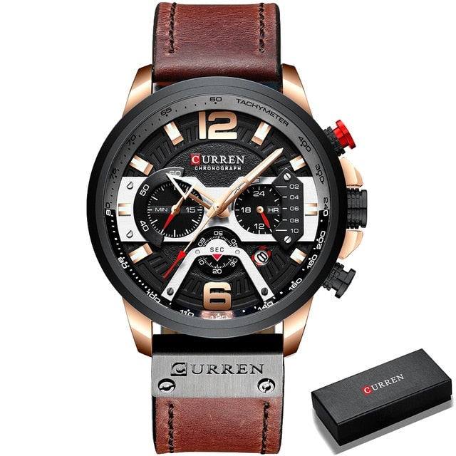 CURREN Luxury Chronograph Wrist Watch for Men - Premium Watches from Dressmycell.com - Just $43.00! Shop now at Dressmycell.com CURREN Luxury Chronograph Wrist Watch for Men - Premium Watches from Dressmycell.com - Just $43.00! Shop now at Dressmycell.com